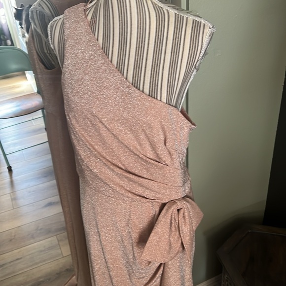 🛑 1 hour sale. Adrianna Papell, ginger gown, size 16 - Picture 5 of 11